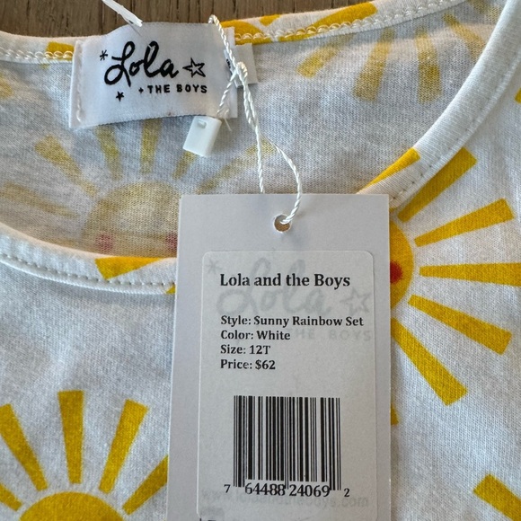 Lola and the boys Sunny rainbow set size 12 - Picture 3 of 4